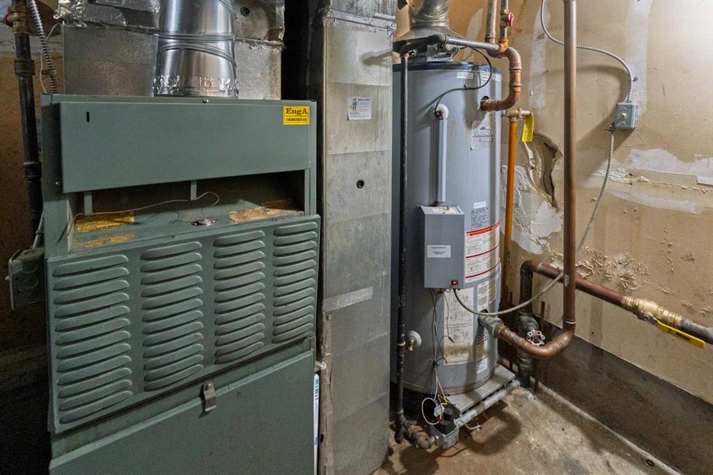 101-406-4744 54 Street, Red Deer, AB - Indoor Photo Showing Basement