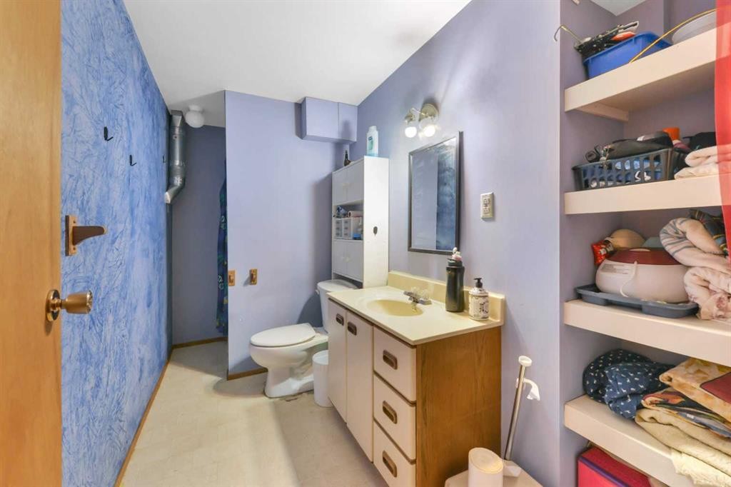 52 Roland, Red Deer, AB - Indoor Photo Showing Bathroom