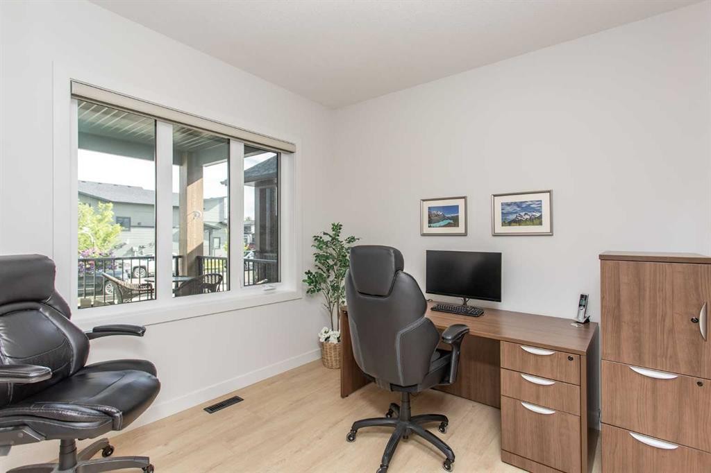 12 Emmett Crescent, Red Deer, AB - Indoor Photo Showing Office