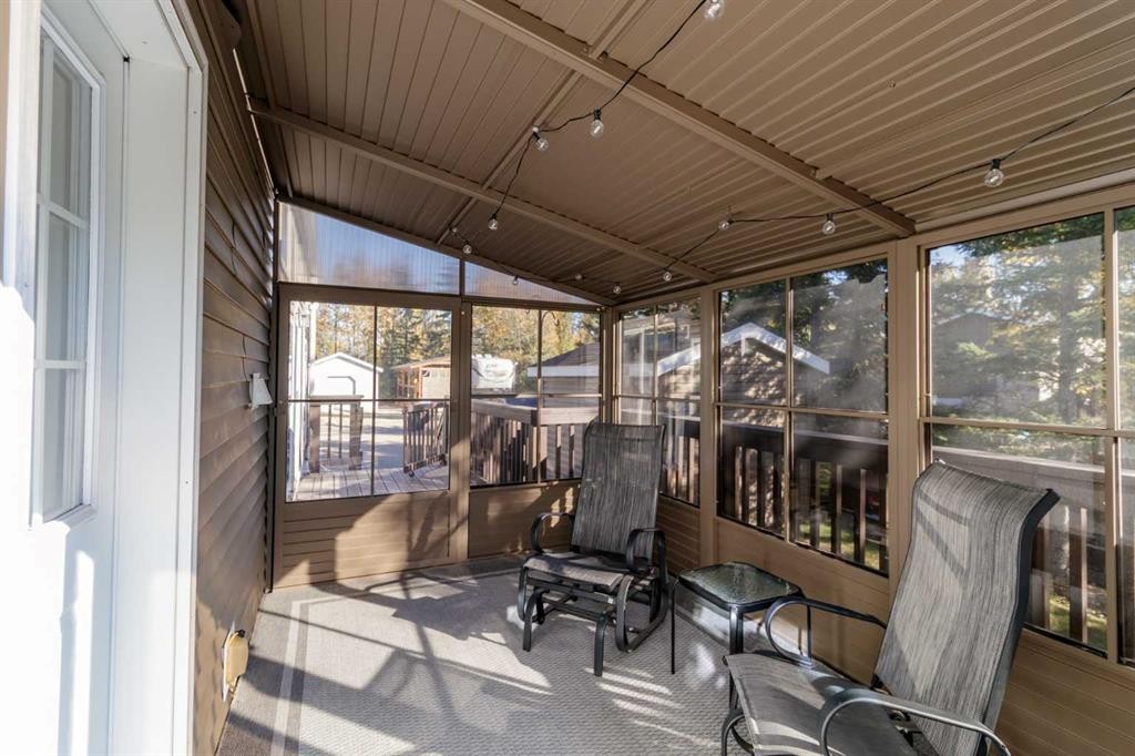 160A-10042 Township Road 422, Rural Ponoka County, AB - Outdoor With Deck Patio Veranda With Exterior