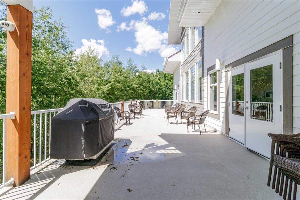 160A-10042 Township Road 422, Rural Ponoka County, AB - Outdoor With Deck Patio Veranda With Exterior