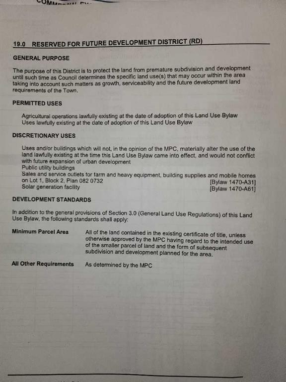 Highway 2A, Innisfail, AB