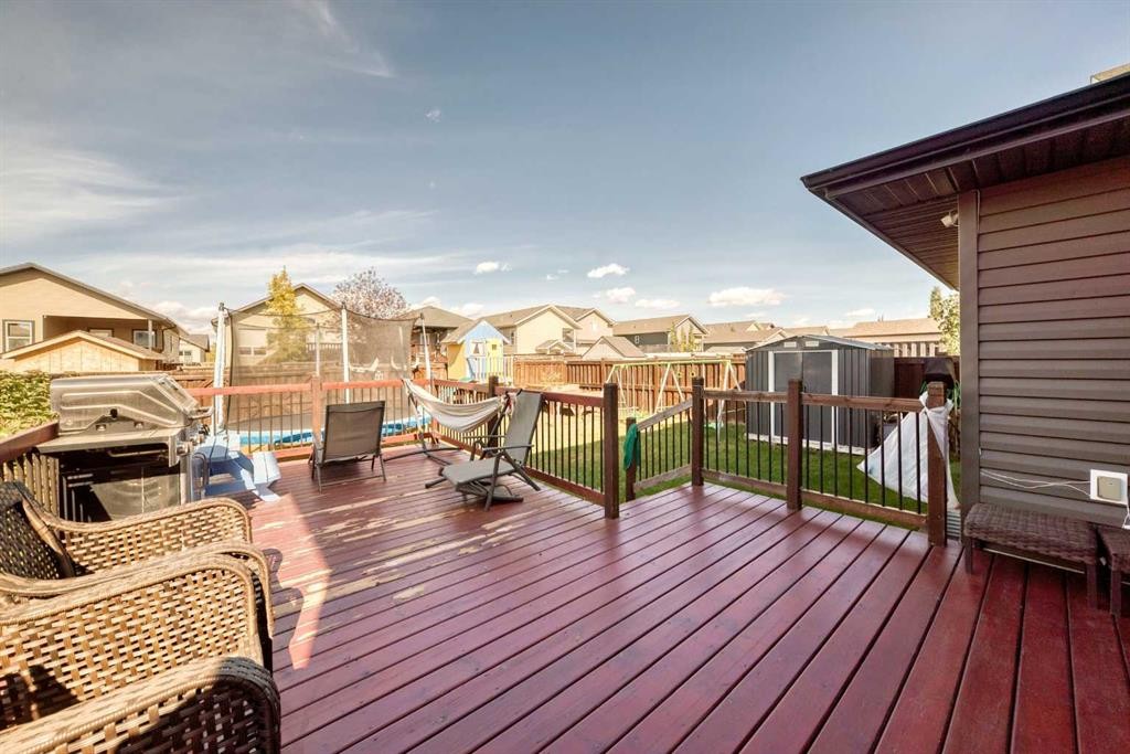 20 Bowman Circle, Sylvan Lake, AB - Outdoor With Deck Patio Veranda With Exterior
