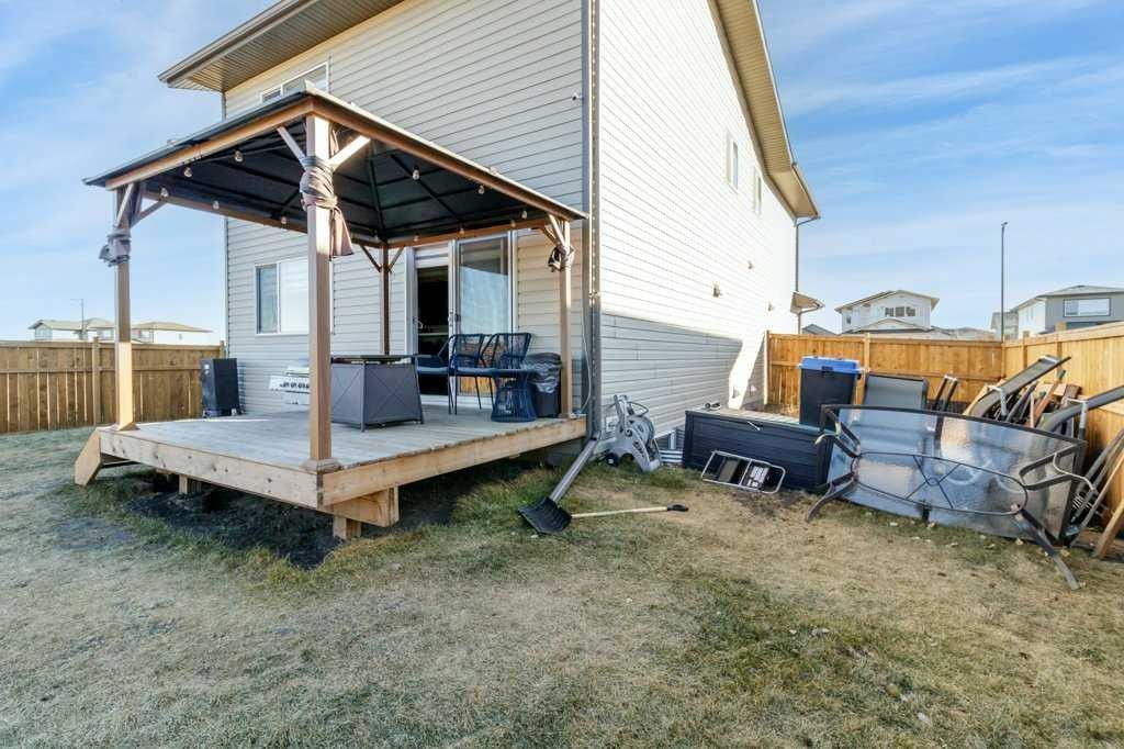16 Trinity Street, Lacombe, AB - Outdoor With Deck Patio Veranda With Exterior