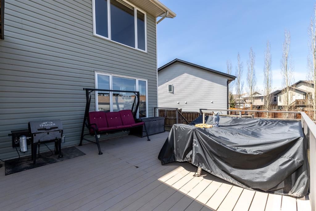4828 55 Boulevard Close, Innisfail, AB - Outdoor With Deck Patio Veranda With Exterior