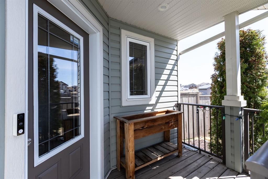4828 55 Boulevard Close, Innisfail, AB - Outdoor With Deck Patio Veranda With Exterior