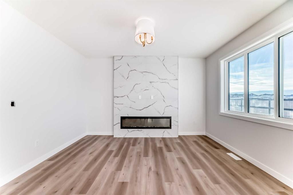 19 Lavelle Close, Red Deer, AB - Indoor With Fireplace