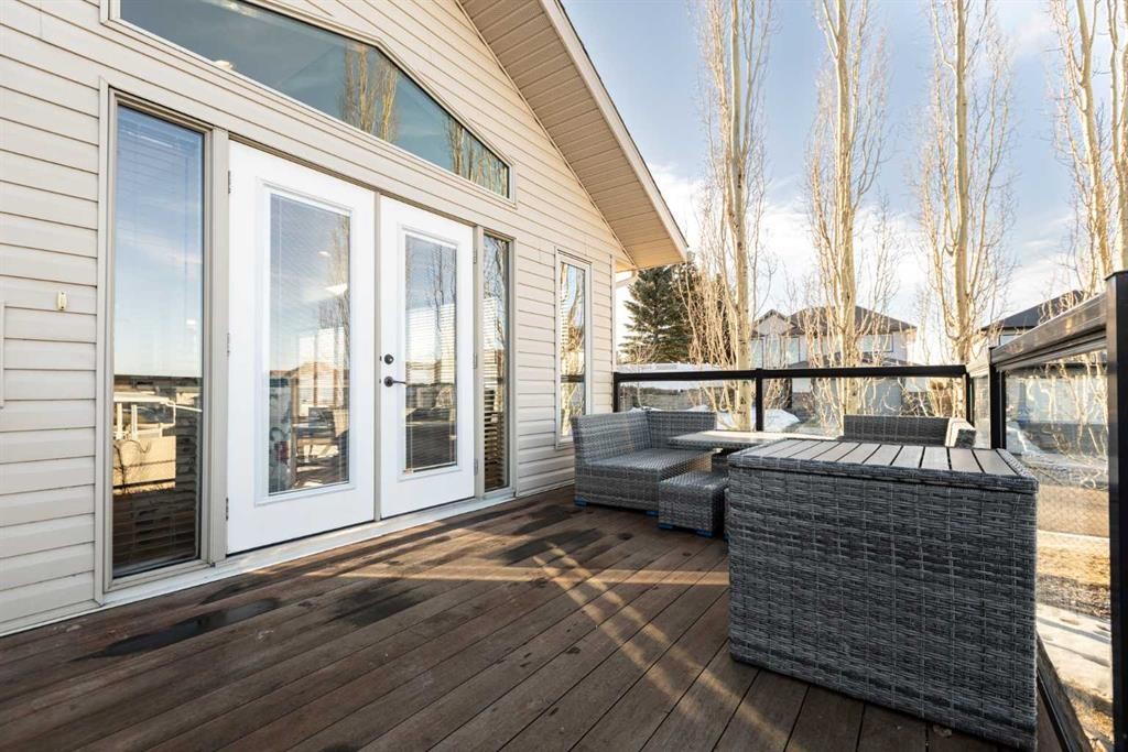 6371 Cedar Way, Innisfail, AB - Outdoor With Deck Patio Veranda With Exterior
