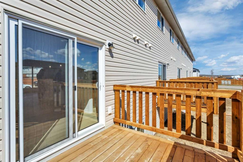 153 Athens Road, Blackfalds, AB - Outdoor With Deck Patio Veranda With Exterior