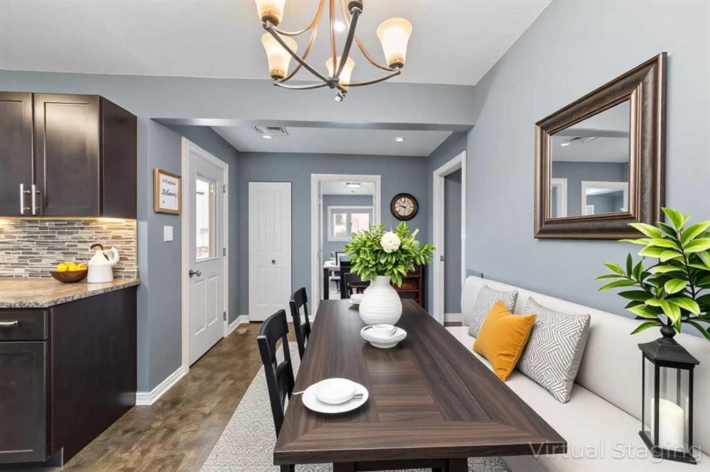 5620 50 Avenue, Killam, AB - Indoor Photo Showing Dining Room