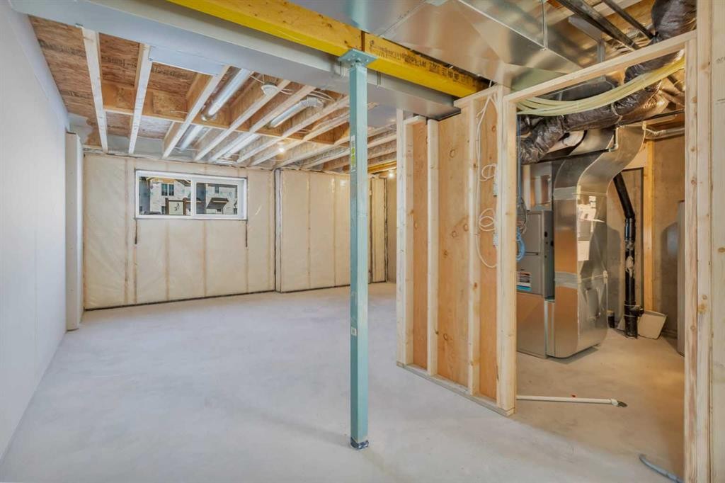 14 Anna Close, Blackfalds, AB - Indoor Photo Showing Basement