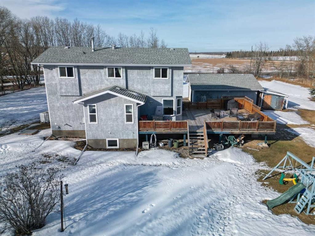 39081 C&E Trail, Red Deer, AB - Outdoor With Deck Patio Veranda