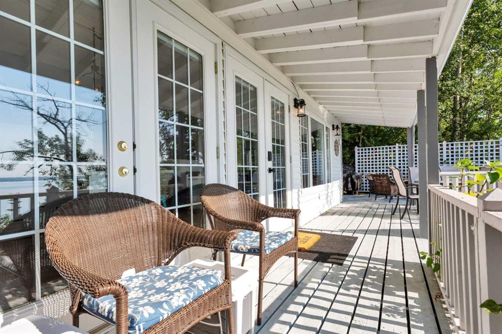 79 Birchcliff Road, Birchcliff, AB - Outdoor With Deck Patio Veranda With Exterior