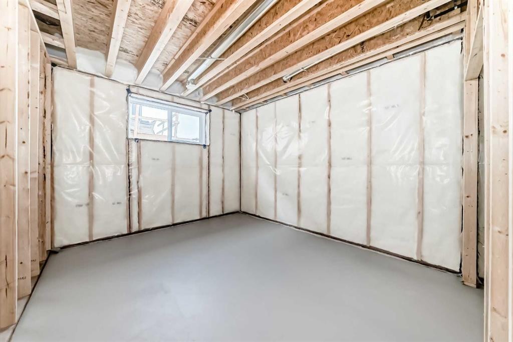 58 Mitchell Crescent, Blackfalds, AB - Indoor Photo Showing Basement