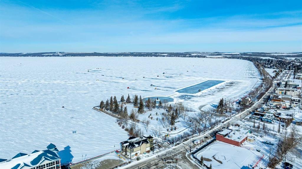 5111 47 Avenue, Sylvan Lake, AB - Outdoor With Body Of Water With View