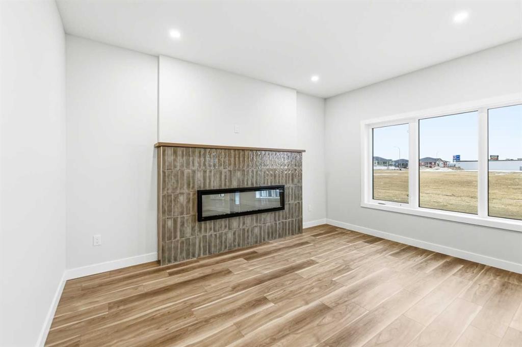 14 Vista Close, Blackfalds, AB - Indoor With Fireplace