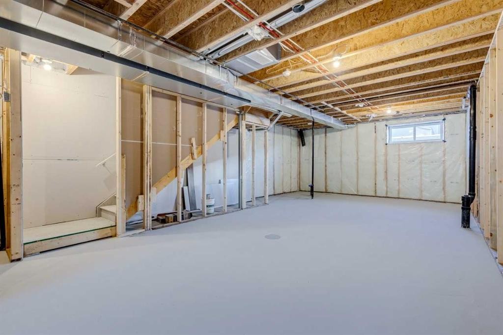 77 Savanna Place Ne, Calgary, AB - Indoor Photo Showing Basement