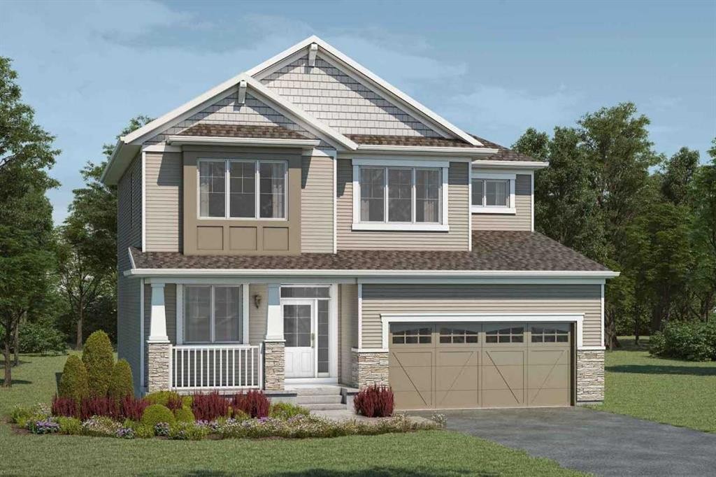 5048 Southwinds View Sw, Airdrie, AB - Outdoor With Facade