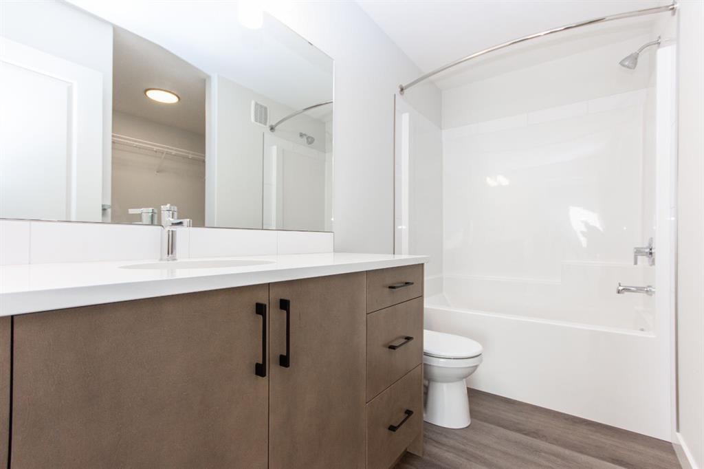 17 Trinity Street, Lacombe, AB - Indoor Photo Showing Bathroom