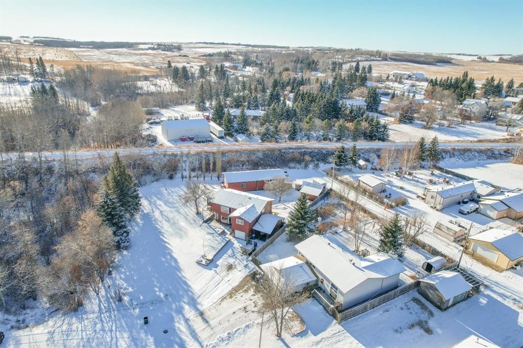 4908 47Th Street, Clive, AB - Outdoor With View