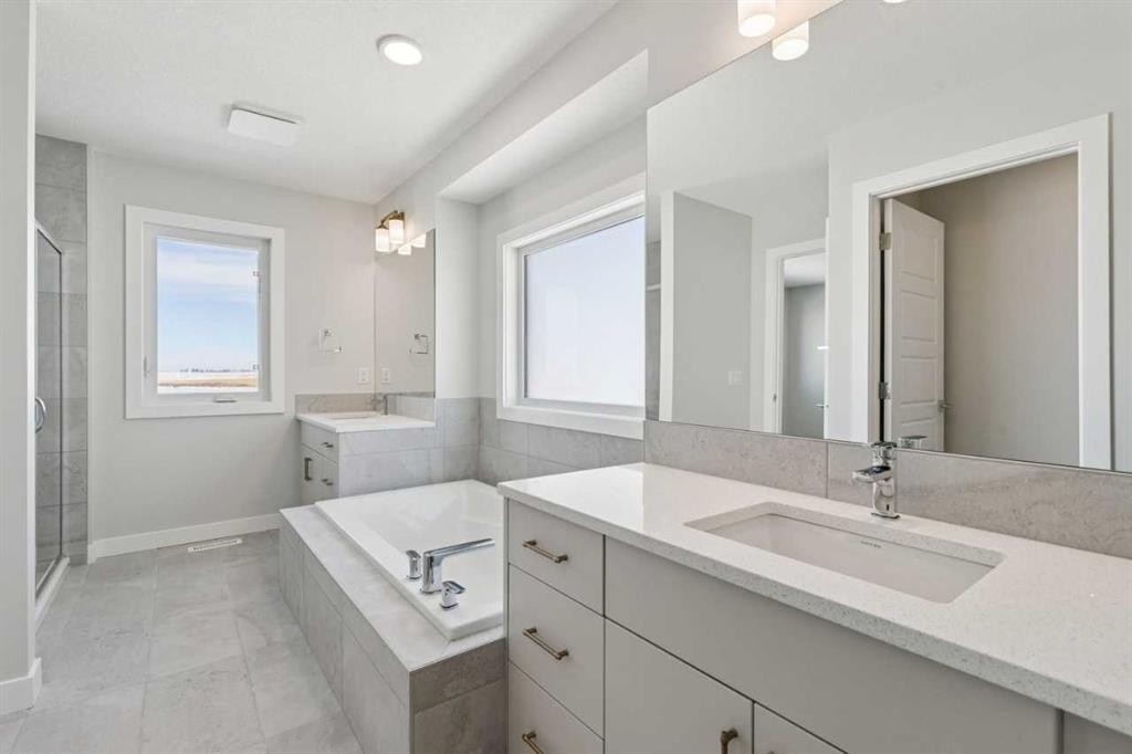 420 Bridgeport Glen, Chestermere, AB - Indoor Photo Showing Bathroom