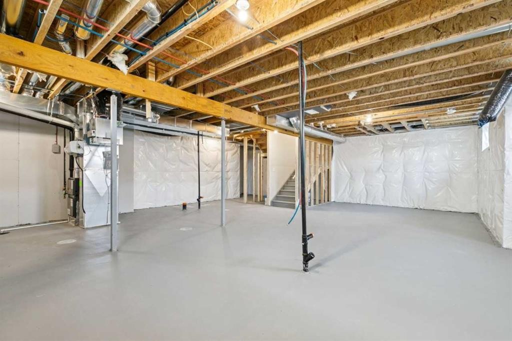 420 Bridgeport Glen, Chestermere, AB - Indoor Photo Showing Basement