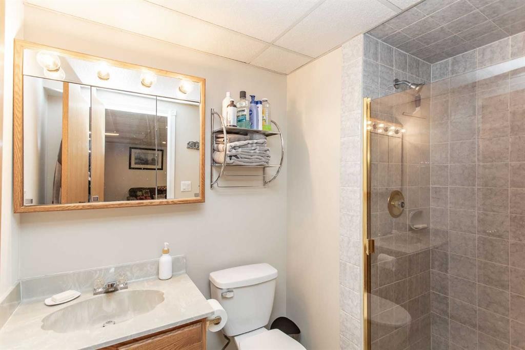 18 Mclevin Crescent, Red Deer, AB - Indoor Photo Showing Bathroom