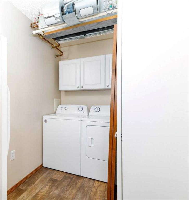 328-18 Averill Street, Red Deer, AB - Indoor Photo Showing Laundry Room