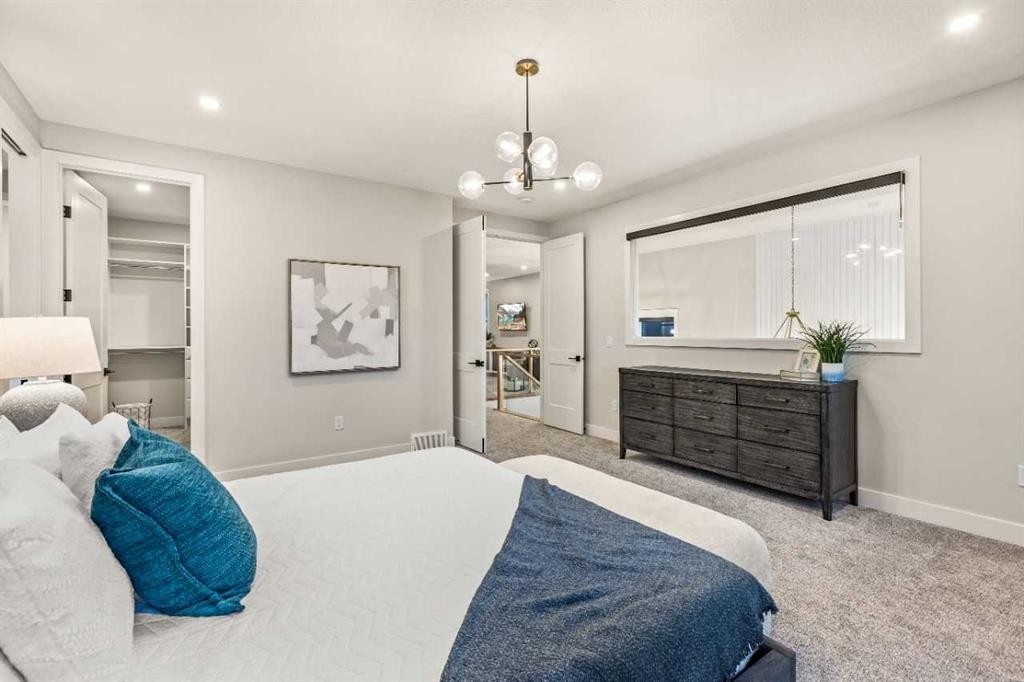 112 South Shore View, Chestermere, AB - Indoor Photo Showing Bedroom