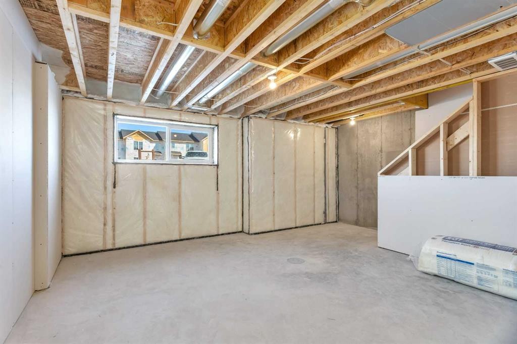 42 Anna Close, Blackfalds, AB - Indoor Photo Showing Basement
