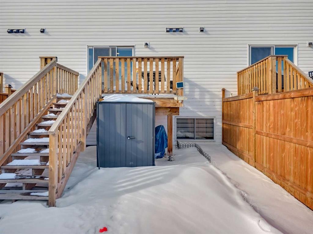 182 Ava Crescent, Blackfalds, AB - Outdoor With Deck Patio Veranda With Exterior