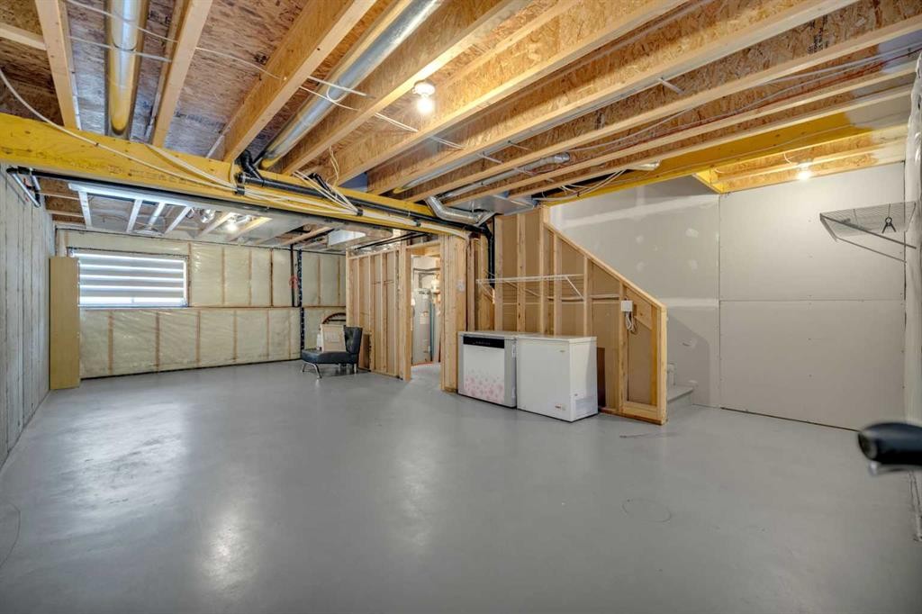 182 Ava Crescent, Blackfalds, AB - Indoor Photo Showing Basement