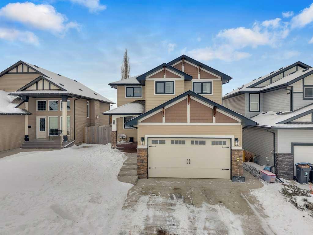 23 Bowman Circle, Sylvan Lake, AB - Outdoor With Facade