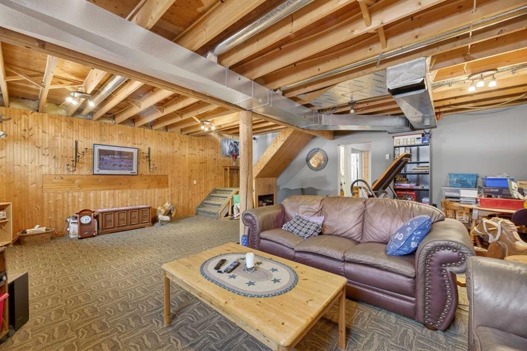 3-32460 Range Road 61, Rural Mountain View County, AB - Indoor Photo Showing Basement