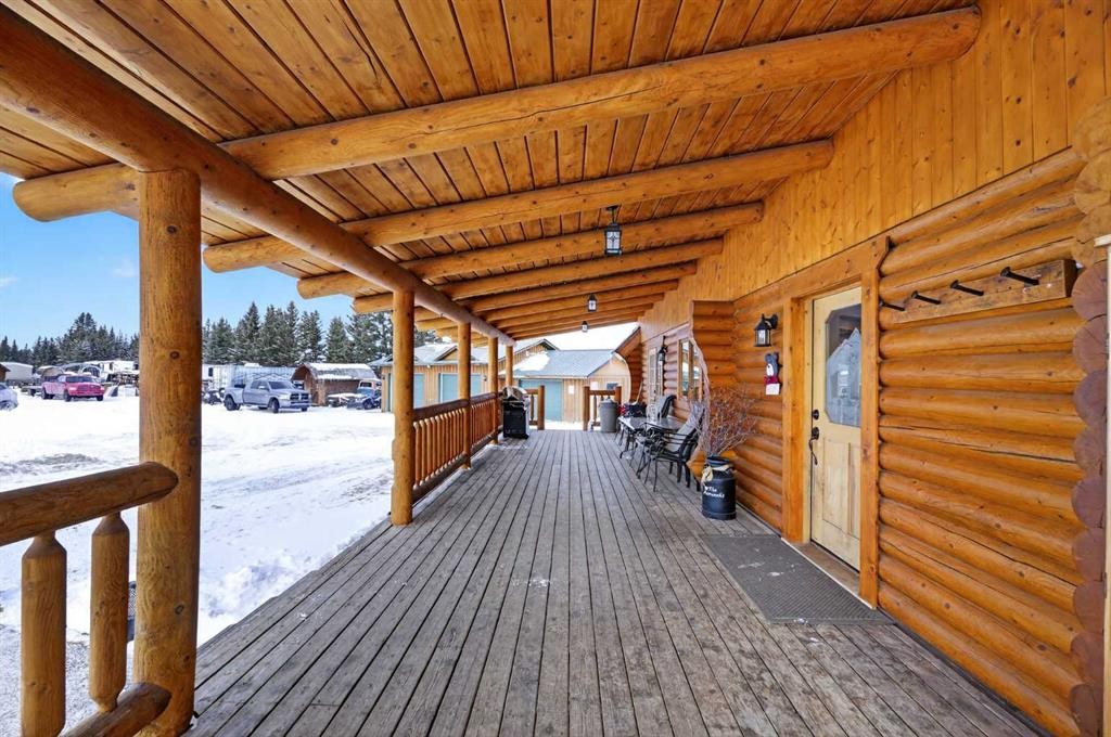 3-32460 Range Road 61, Rural Mountain View County, AB - Outdoor With Deck Patio Veranda