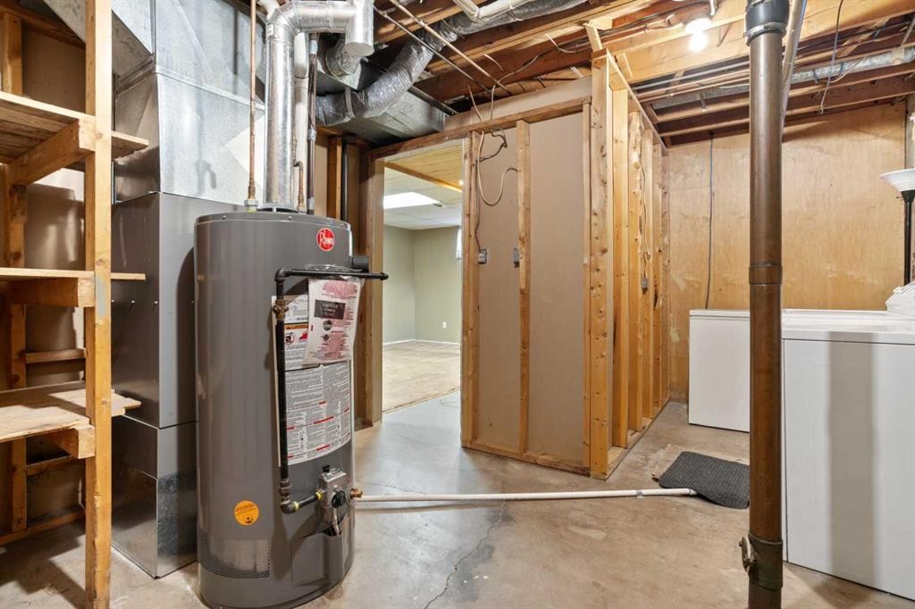 5218 53A Avenue, Camrose, AB - Indoor Photo Showing Basement