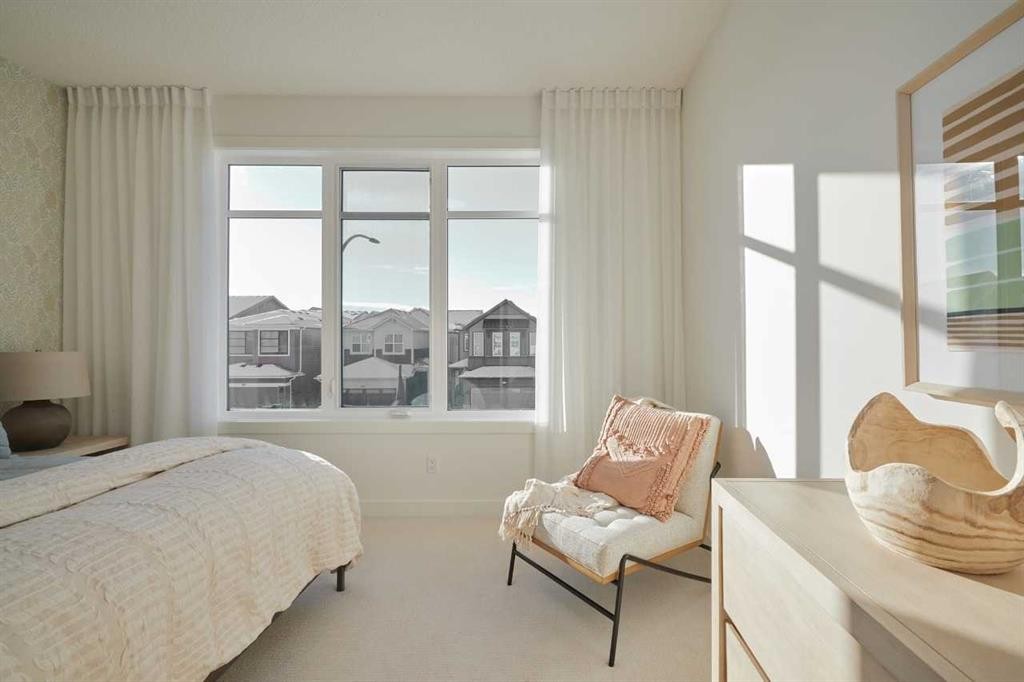 58 Raven Point Se, Calgary, AB - Indoor Photo Showing Bedroom
