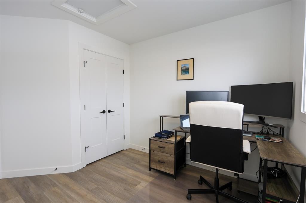 E-2 Evergreen Way, Red Deer, AB - Indoor Photo Showing Office