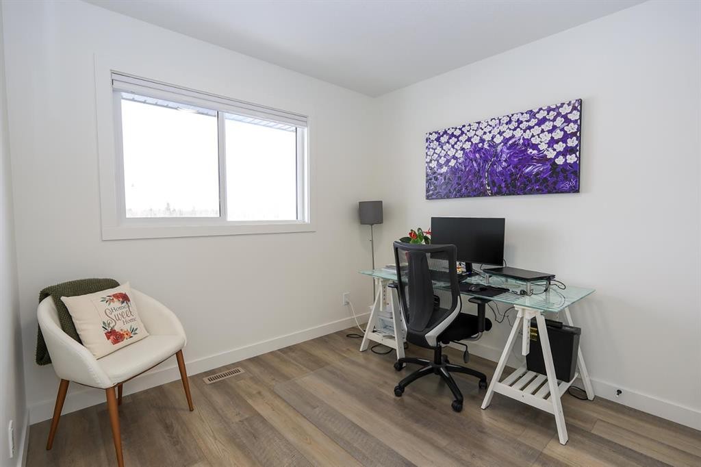E-2 Evergreen Way, Red Deer, AB - Indoor Photo Showing Office
