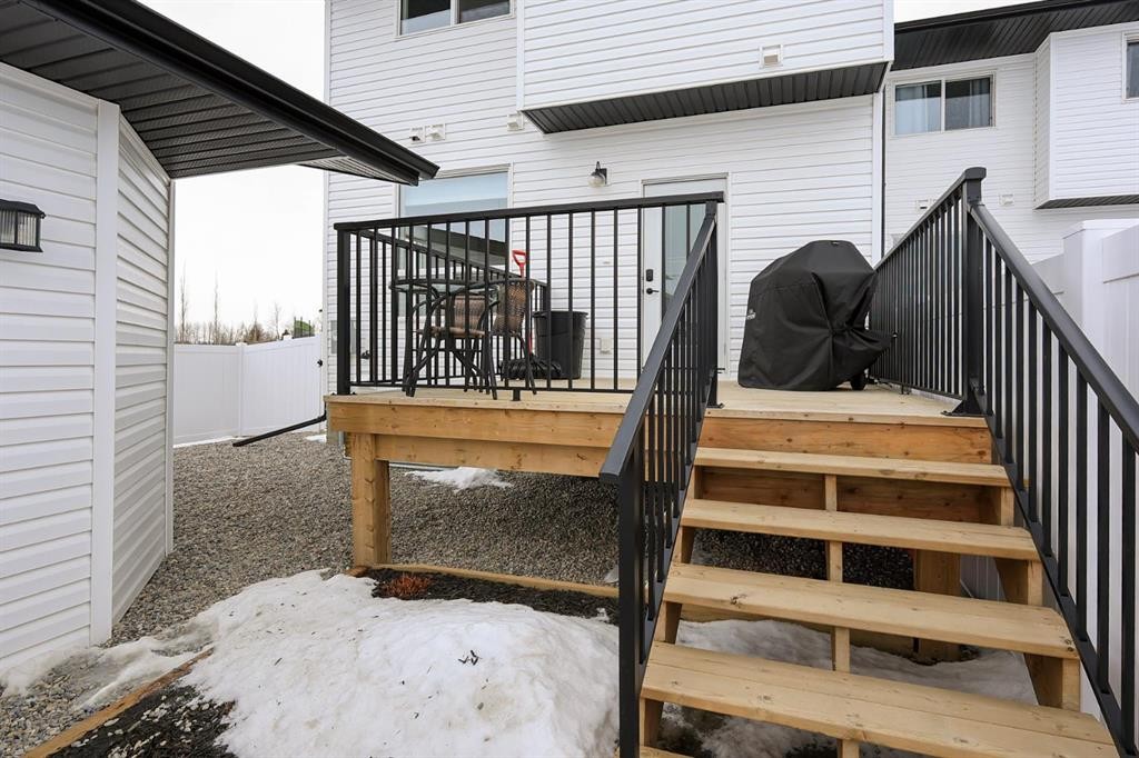 E-2 Evergreen Way, Red Deer, AB - Outdoor With Deck Patio Veranda With Exterior