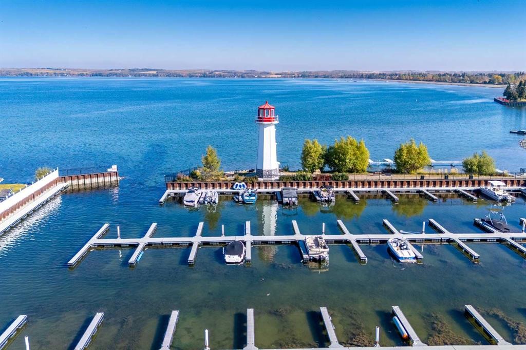 7 Gray Close, Sylvan Lake, AB - Outdoor With Body Of Water With View