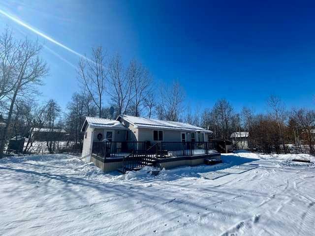 502 Plover Close, Pelican Point, AB - Outdoor With Deck Patio Veranda