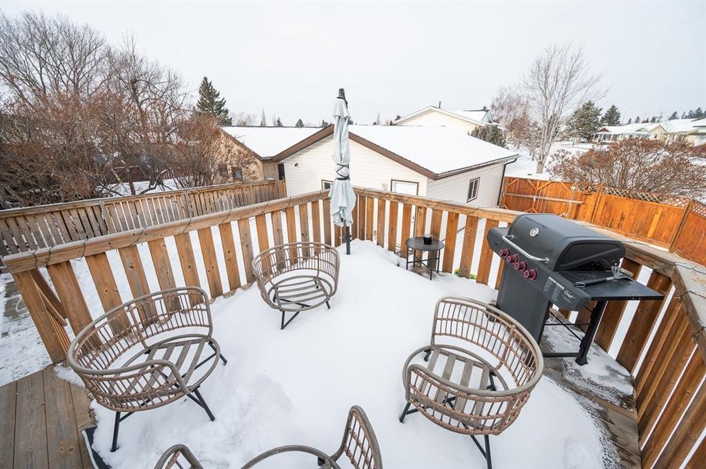 154 Rutherford Drive, Red Deer, AB - Outdoor With Deck Patio Veranda