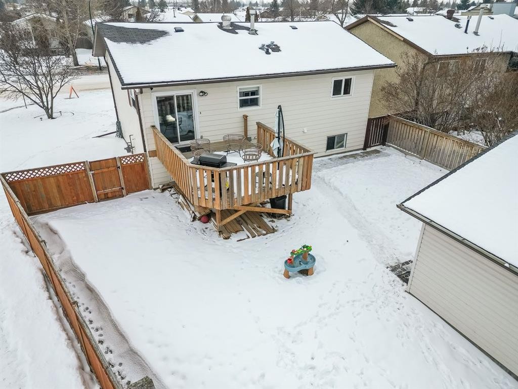 154 Rutherford Drive, Red Deer, AB - Outdoor With Deck Patio Veranda With Exterior