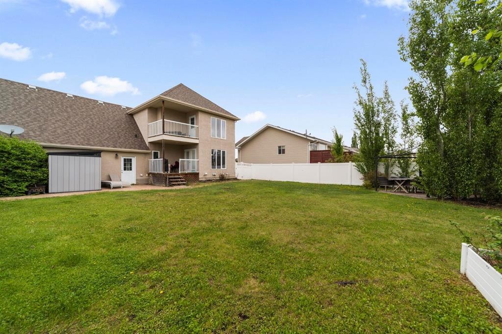 5809 28 Avenue, Camrose, AB - Outdoor With Balcony With Deck Patio Veranda