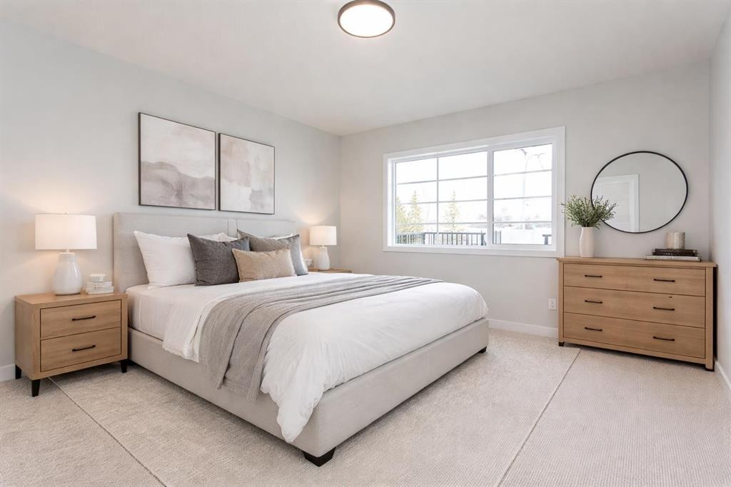 17 Tindale Place, Red Deer, AB - Indoor Photo Showing Bedroom