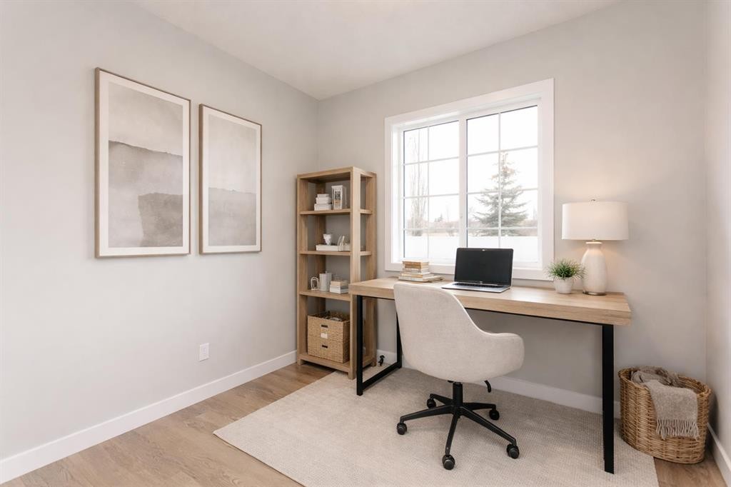 17 Tindale Place, Red Deer, AB - Indoor Photo Showing Office