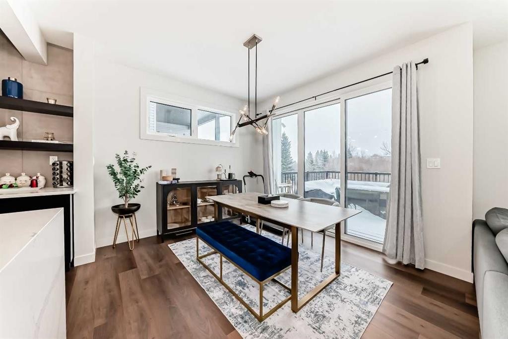 153 Emerald Drive, Red Deer, AB - Indoor Photo Showing Dining Room