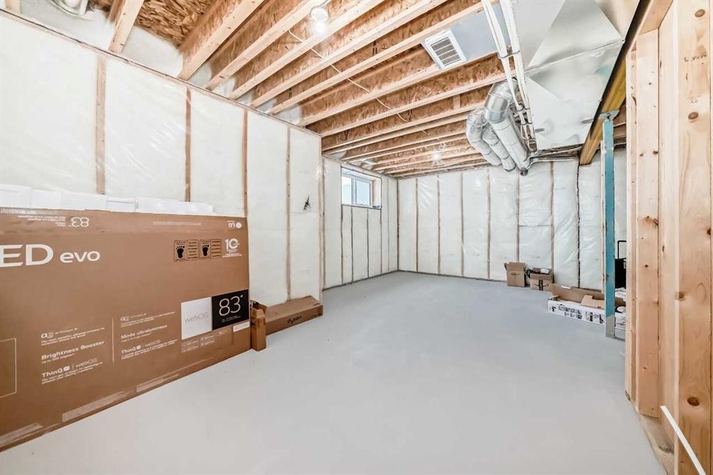 153 Emerald Drive, Red Deer, AB - Indoor Photo Showing Basement