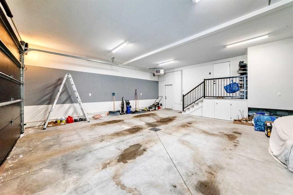 153 Emerald Drive, Red Deer, AB - Indoor Photo Showing Garage